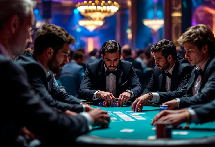Antarmuka pemain jackpot338 menampilkan pilihan permainan meja langsung
